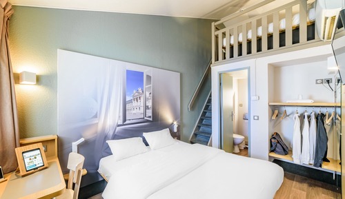 Chambre Quadruple, accessible aux personnes à mobilité réduite, non-fumeurs