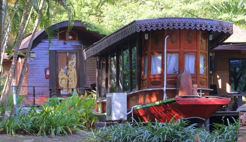 Suite Lune de Miel, vue jardin