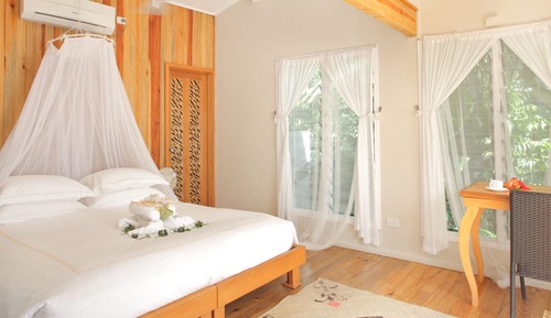 Chambre Deluxe Double ou avec lits jumeaux, 1 chambre, vue océan, en front de mer