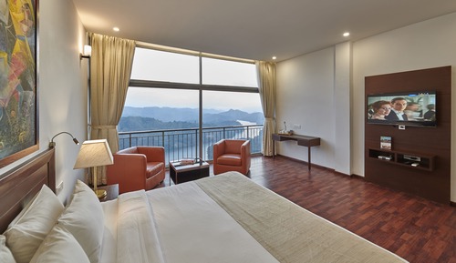 Suite Élite, 1 très grand lit, non-fumeurs, vue lac