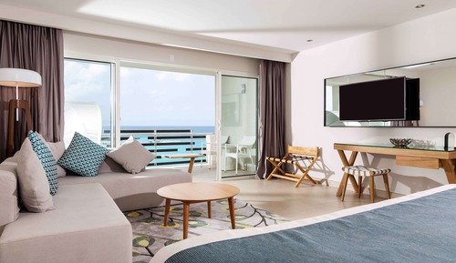 Suite, 1 très grand lit, vue océan (Roof Top Butler Suite)