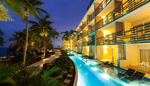 Suite, 1 très grand lit, vue piscine (Swim-Out Junior Suite)