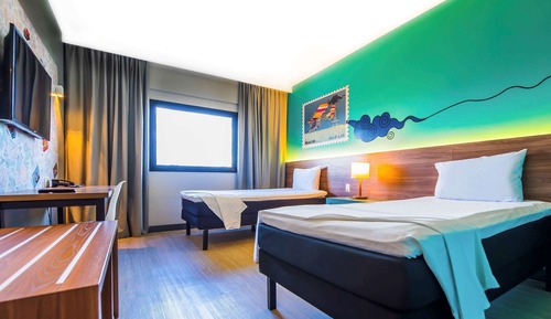 Chambre Standard, 2 lits une place