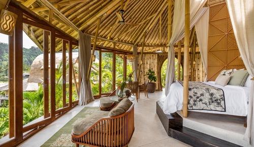 Villa Luxe, 1 très grand lit, piscine privée, vue colline