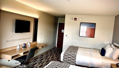 Chambre, 2 grands lits, accessible aux personnes à mobilité réduite, non-fumeurs
