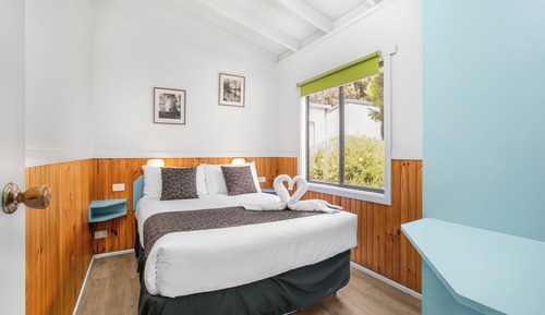 Cabane Deluxe, 2 chambres, balcon, vue montagne