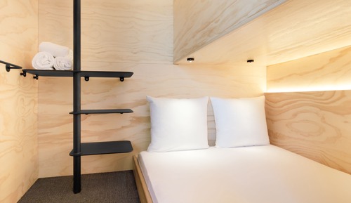 Cabine de Couchage avec Salle de Bains Commune