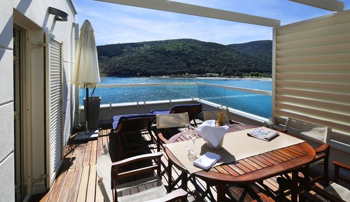 Suite Supérieure, terrasse, vue mer