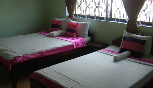 Chambre avec lits jumeaux