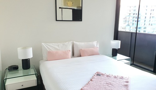 Appartement Deluxe, 2 chambres, 2 salles de bains, vue marina
