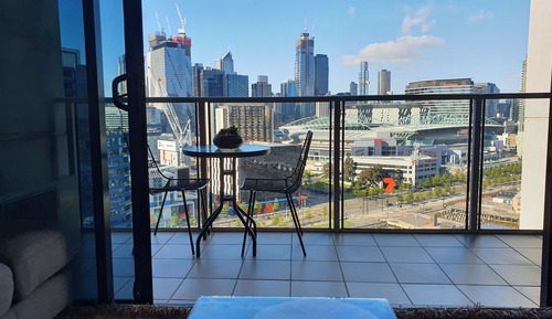 Appartement, 2 chambres, cuisine, vue partielle sur la mer