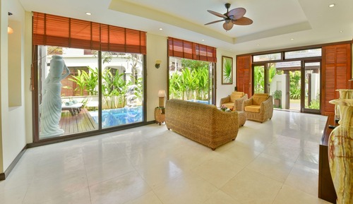 Villa, 2 chambres, accès piscine (2 Spa treatments per adult per night)