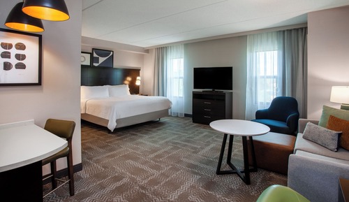 Suite Studio, 1 très grand lit, accessible aux personnes à mobilité réduite, cuisine (Roll Shwr)