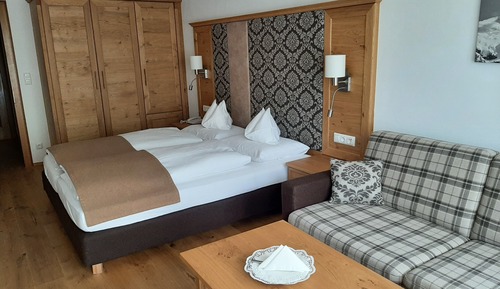 Chambre Double Standard, balcon, vue montagne (Schlossalm)