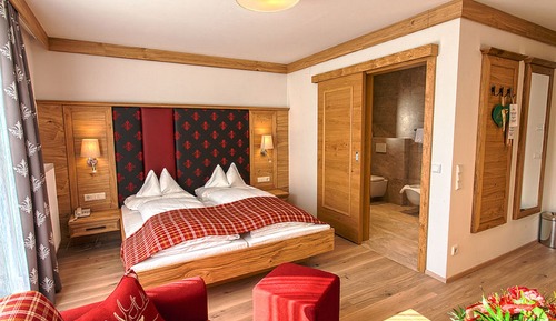 Chambre Double, balcon, vue montagne (Gamskarkogel)