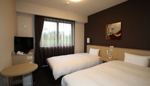 Chambre avec lits jumeaux, non-fumeurs, baignoire
