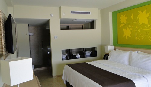 Chambre Standard, 1 très grand lit, vue océan