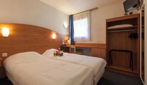 Chambre avec lits jumeaux