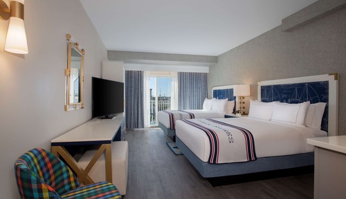 Chambre, 2 grands lits