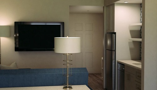 Chambre (2  Queens and Sofa Bed)