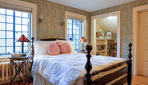 Chambre, 1 lit double, salle de bains privée