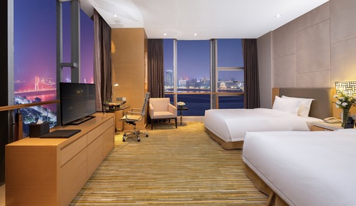 Chambre Premium, 2 lits une place (TW Pavilion or QS Square)