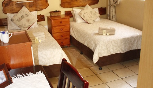 Chambre avec lits jumeaux, 2 lits une place