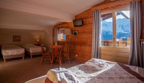 Chambre Familiale Mont Blanc