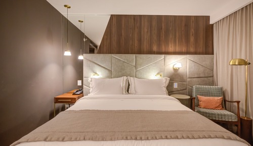 Chambre Double Supérieure, accessible aux personnes à mobilité réduite