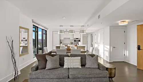 Penthouse Luxe, vue ville