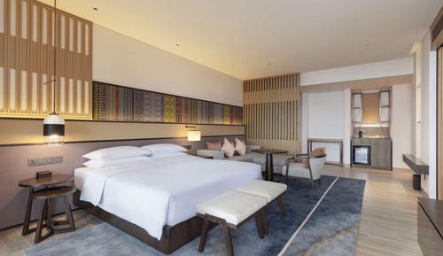 Chambre Deluxe, 1 très grand lit, vue océan