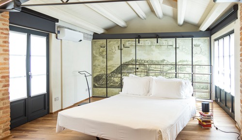 Loft Deluxe, vue jardin
