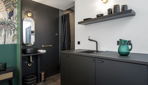 Chambre Double Premium, salle de bains attenante