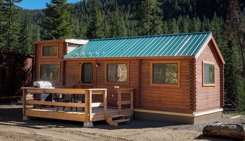 Cabane, 2 chambres, non-fumeurs, vue montagne