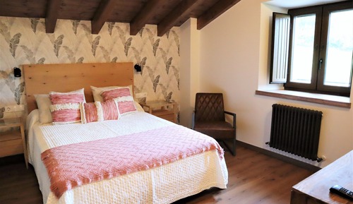 Appartement Premium, 1 grand lit, cuisine, vue montagne