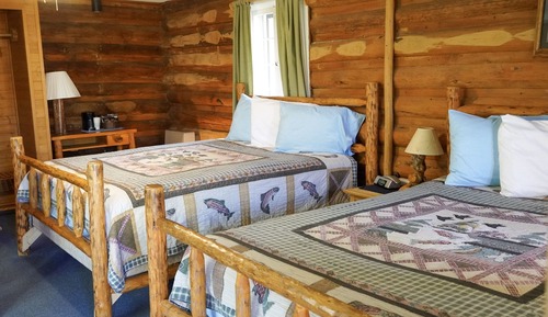 Cabane, 2 grands lits