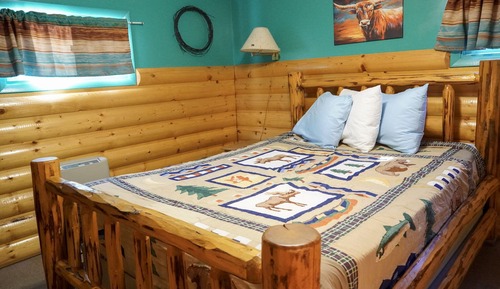 Cabane, 1 grand lit