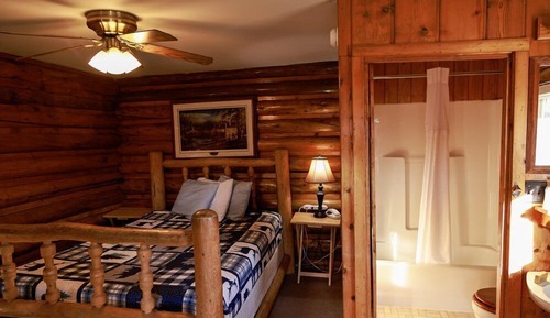 Cabane, 1 grand lit