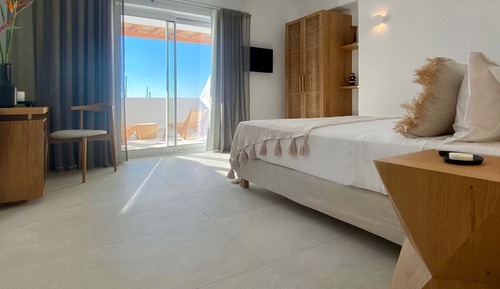 Chambre Deluxe Double ou avec lits jumeaux, vue mer