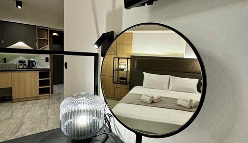 Suite Studio Luxe, bain à remous, rez-de-chaussée