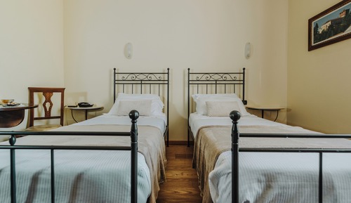 Chambre avec lits jumeaux