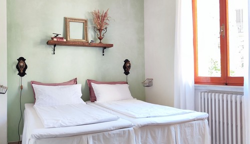 Chambre Double Standard, salle de bains commune