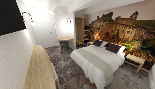 Chambre Supérieure - Vue sur le château