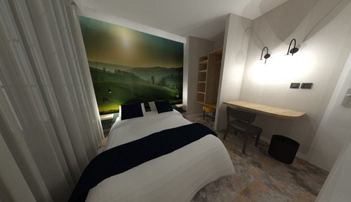 Chambre Standard - Vue sur le château