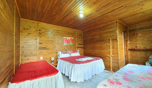 Cabane Premium, vue montagne