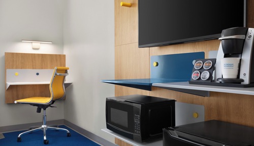 Chambre, 2 grands lits, non-fumeurs