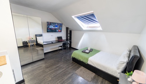 Studio Supérieur, salle de bains attenante (Studio 6)
