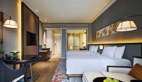 Chambre Double, balcon, vue mer