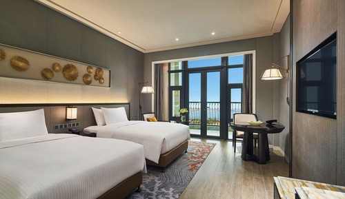 Chambre Double Supérieure, balcon, vue mer