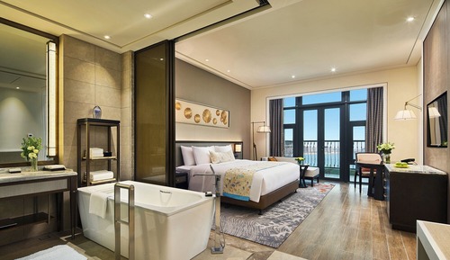 Chambre Simple Exécutive, balcon, vue mer